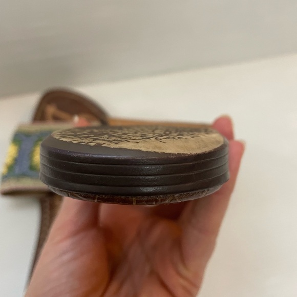 Sam Edelman Women's Gracey Flat Sandal Summer Multi Size 9 - Picture 3 of 7